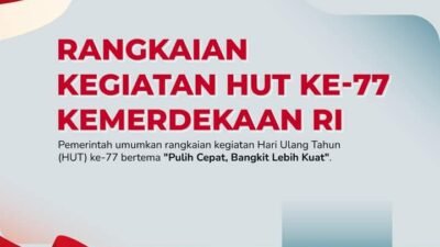 Pengumuman Serangkaian Kegiatan Agenda Presiden