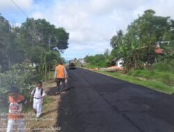CV. Indah Graha Siap Dikenakan Denda Saat Melanjutkan Pengaspalan Jalan