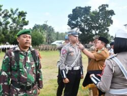 Pemda Bersama Polres Boalemo Apel Gelar Pasukan