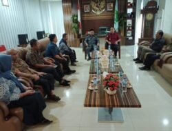Pj Bupati Sherman Terima Kunjungan Kemenkumham Provinsi Gorontalo