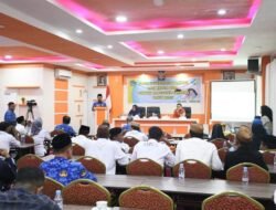 Pj Bupati Sherman Membuka Rapat Koordinasi Stunting Bagi Kepala Desa Se – Kabupaten Boalemo