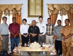 Pemda Boalemo menerima kunjungan Mr. S. Yazaki Tokyo Food jepang