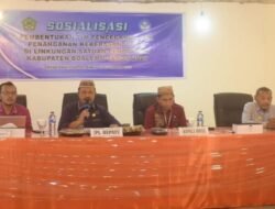 Pj Bupati Sherman buka sosialisasi pembentukan Tim pencegahan dan penanganan kekerasan (TPPK) dilingkungan satuan Pendidikan Kabupaten Boalemo