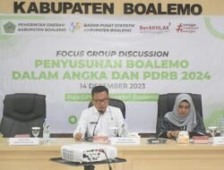 Pj Sekda Supandra Pimpin Rapat Boalemo Dalam Angka