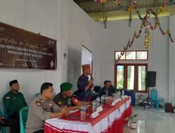 Camat Botumoito Jefri Kaluku Membuka Kegiatan Pelantikan Dan Pengambilan Sumpah KPPS