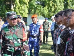 5 Pesan Pangdam XIII/Merdeka Mayjen TNI Candra Wijaya, M.A Pada Apel Gelar Pasukan