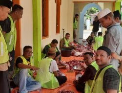 Warga Perserikatan Muhammadiyah Boalemo Berbagi Hewan Kurban