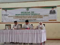 Ketua DPRD H,Karyawan Eka Putra Noho Membuka Acara Musda IPHI Ke III