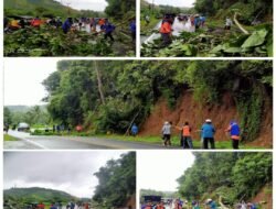 TIM Reaksi Cepat (TRC) BPBD Boalemo, Himbau Agar Masyarakat Waspada Pada Cuaca Extreme