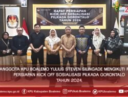 Kadiv Yulius Steven Silingade Hadiri Rapat Persiapan Kick Off Sosialisasi Pilkada