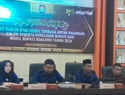 KPU Boalemo Gelar Tehnical Meeting Debat Terbuka Untuk Calon Kepala Daerah