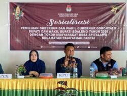 Sosialisasi Pilkada Terus Dilakukan KPU Boalemo