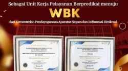 KPU Boalemo Berhasil Meraih WBK