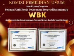 KPU Boalemo Berhasil Meraih WBK