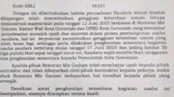 Wali Kota Gorontalo Hentikan Sementara Kegiatan Usaha Mie Gacoan, Imbas Aksi Demonstrasi Warga