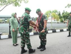 Korem 133/Nani Wartabone Gelar Tradisi Penyambutan Adat Mopotilolo dan Molo’opu Pejabat Baru Danrem 133/NW