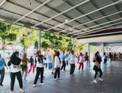 Puskesmas Paguyaman Pantai Meriahkan Pencanangan HUT RI ke-80