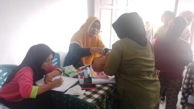 Puskesmas Paguyaman Pantai Gelar Program Pemberian Vitamin A untuk Balita