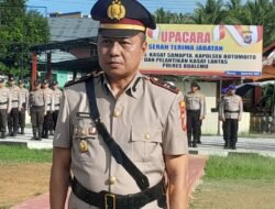 IPTU Maksensius Buluati Resmi Jabat Kasat Lantas Polres Boalemo, Gantikan AKP Ridwan Faisal