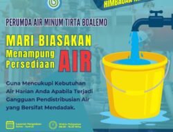 Direktur Perumda Air Minum Tirta Boalemo Imbau Warga Menampung Persediaan Air
