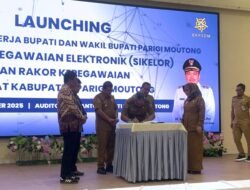 Transformasi Digital Kepegawaian, Pemkab Parigi Moutong Luncurkan SI-KELOR
