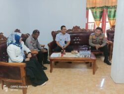 Kapolsek Botumoito Jalin Silaturahmi dengan Kepala Desa untuk Perkuat Kamtibmas