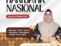 UPTD Puskesmas Paguyaman Pantai Ajak Masyarakat Rayakan Hari Batik Nasional 2025