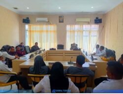 Komisi II DPRD Kabupaten Boalemo menggelar Rapat Dengar Pendapat (RDP) bersama PDAM Tirta