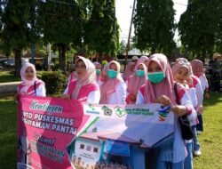 Jajaran Puskesmas Paguyaman Pantai Ikuti Pencanangan HKN ke-61 Tingkat Kabupaten Boalemo