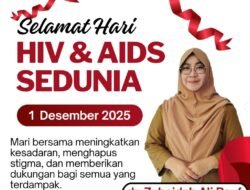 UPTD Puskesmas Paguyaman Pantai Ajak Masyarakat Tingkatkan Kesadaran pada Hari HIV & AIDS Sedunia