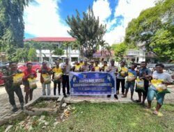 Kasat Lantas Polres Boalemo Gelar “JUMBA POLANTAS”, Berbagi dengan Pengendara Bentor