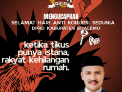 Waket I DPRD Boalemo Husain Etango Serukan Perang terhadap Korupsi di Momentum Hakorda