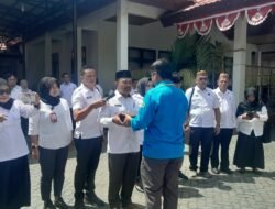 Sekda Boalemo Terima Kirab Pusaka Duplikat Hari Patriotik