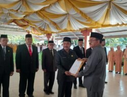 Perkuat Kinerja Pemerintahan, Bupati Boalemo Lantik 9 Pejabat Pimpinan Tinggi Pratama