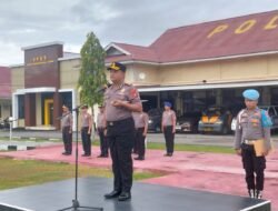 Kapolres Boalemo Apresiasi Personel pada Apel Kerja Awal Tahun 2026