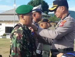 Kompol Afandy Nur Kamiden Bacakan Amanat Kapolda pada Apel Gelar Pasukan Operasi Keselamatan Otanaha 2026