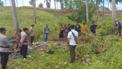 Polsek Dulupi Turun ke Lokasi Tambang Sambati, Penambang Minta Solusi Pekerjaan