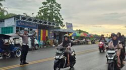 Satlantas Polres Boalemo Intensifkan Pengamanan Lalu Lintas Jelang Buka Puasa