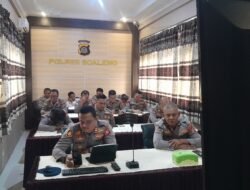 Kapolres Boalemo Ikuti Rakor Lintas Sektoral Persiapan Ops Ketupat 2026