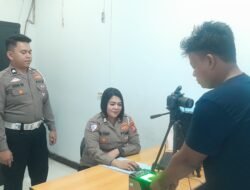 Meski Berpuasa, Satlantas Polres Boalemo Maksimalkan Pelayanan Prima untuk Masyarakat