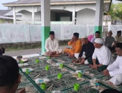 Wabup Boalemo Lahmuddin Hambali Buka Puasa Bersama Jamaah Masjid Al-Ijtihad Patoameme