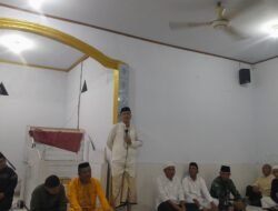 Wabup Lahmuddin Hambali Sambangi Jamaah Masjid Al-Ijtihad Patoameme dalam Safari Ramadhan