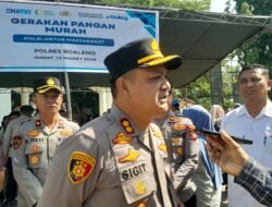 Lewat Pangan Murah, Kapolres Boalemo: Wujud Kepedulian dan Kedekatan Dengan Masyarakat