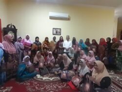 Ketua DPRD Boalemo Gelar Khatam Qur’an di Awal Malam Pasang Lampu