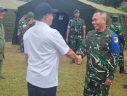 Bupati Rum Pagau dan Wabup Lahmudin Hambali Sambut Kunjungan Kerja Pangdam XIII/Merdeka di Stadion Pemuda Tilamuta