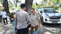 Wabup Boalemo Pantau Sitkamtibmas dan Pelayanan Lebaran di Pantai Bolihutuo
