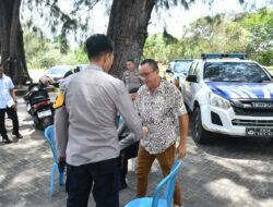 Wabup Boalemo Pantau Sitkamtibmas dan Pelayanan Lebaran di Pantai Bolihutuo