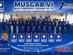 Ketua DPW PAN Gorontalo Buka Muscab VI se-Kabupaten Boalemo, Tekankan Kinerja Kader
