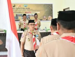 Kwarcab Pramuka Boalemo Lantik Pengurus MABI dan Pimpinan Saka Adhyasta Masa Bakti 2026–2031