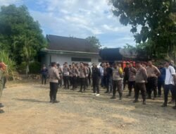 Polres Boalemo Tertibkan Aktivitas PETI di Gunung Baher Desa Batukramat